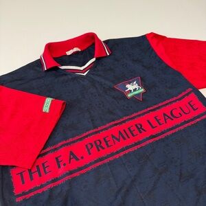 Vtg 1992 Marks & Spencer THE F.A. Premier League Football Shirt Jersey Medium-3